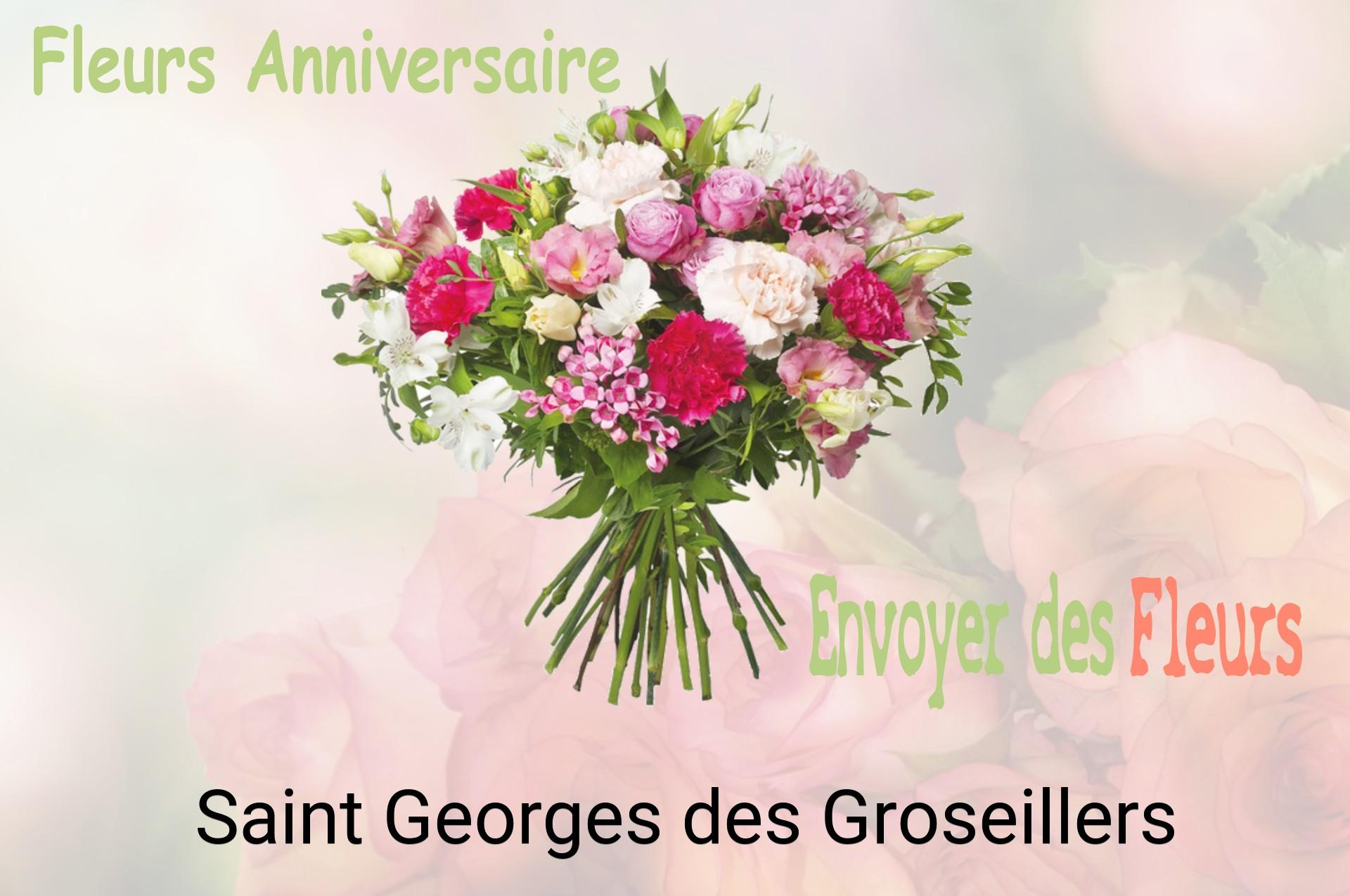 Bouquet de fleurs d’anniversaire livré à Saint-Georges-des-Groseillers