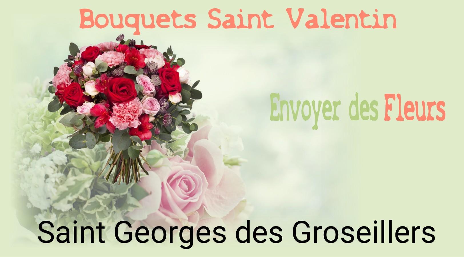 Roses de Saint-Valentin livrées à Saint-Georges-des-Groseillers
